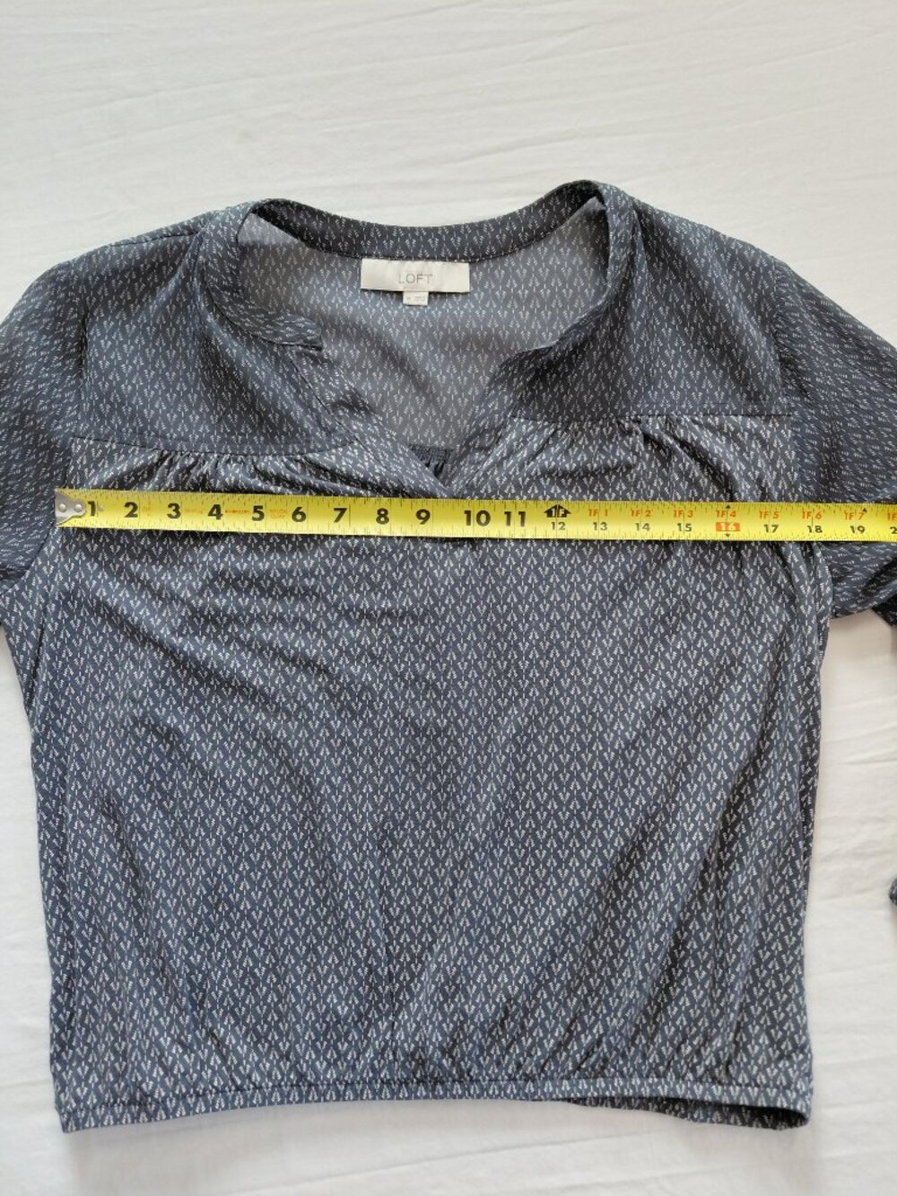 Loft Blue blouse - Picture 5 of 7